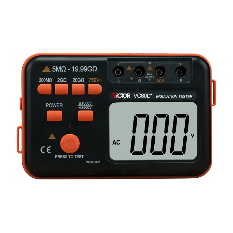 Máy đo điện trở cách điện VICTOR VC60D+